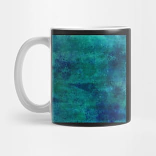 Blue Watercolour Painting Mug